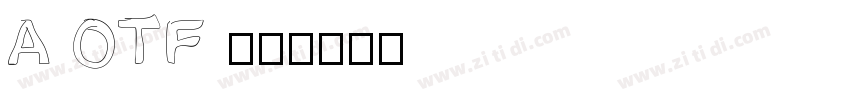 A OTF 光朝字体转换
